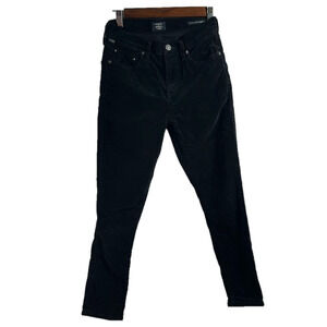 Citizens of Humanity Rocket Crop Petite Skinny Velvet Pants Size 25